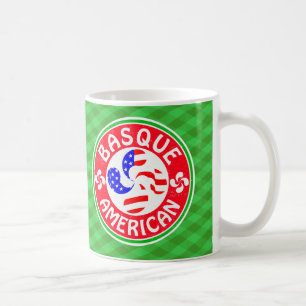 Mug Croix basque-américaine Euskara Lauburu