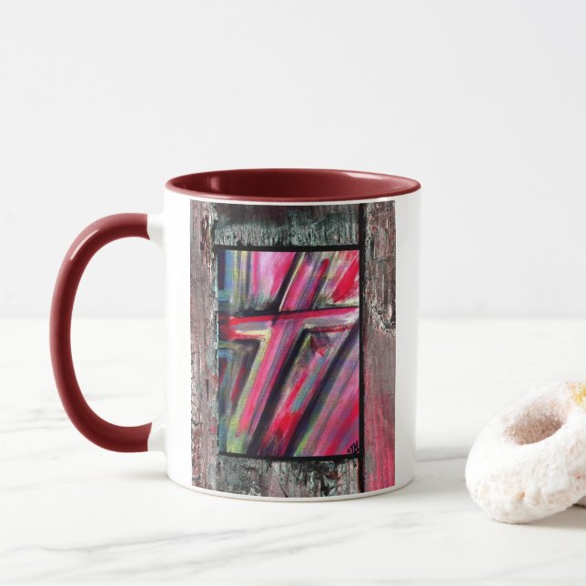 Mug Croix de guérison (Avec donut)