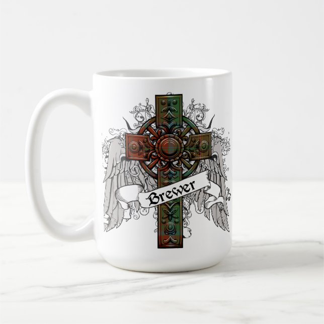 Mug Croix du Tartan brasseur (Gauche)