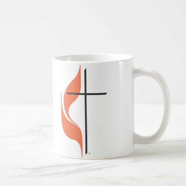 Mug Croix et flamme, ClearwaterUnited MethodistChurch (Droite)