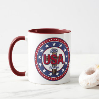 Mug Croix robuste USA 1776-2026