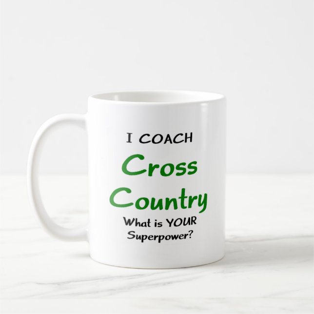 Mug cross country, coach (Gauche)
