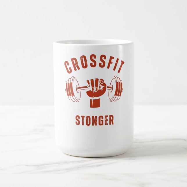 Mug CrossFit Stronger--Power & Strength Mindset (Centre)