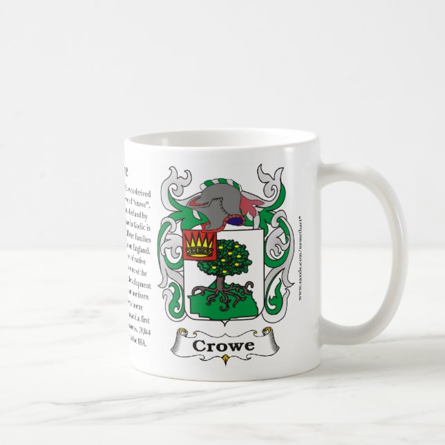 Mug Crowe, l'origine, la signification et la crête sur (Droite)