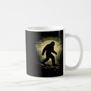 Mug Croyant au Bigfoot Sasquatch Vintage Forêt Cryptid