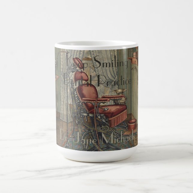 Mug Cru de chaise de pratique en matière dentaire de (Centre)