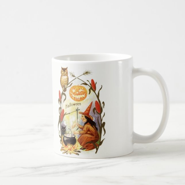 Mug Cru Halloween de Brew de sorcières (Droite)