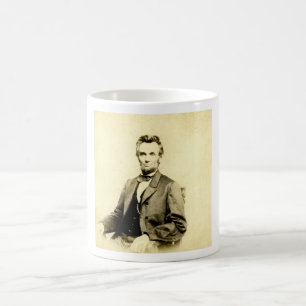 Mug CRU RARE du Président Abraham Lincoln STEREOVIEW