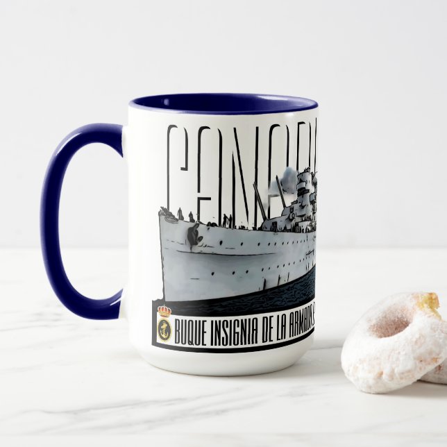 MUG CRUCERO CANARIAS C-21 (Avec donut)