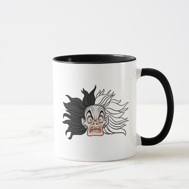 Mug Cruella De Vil | Visage effrayant (Droite)
