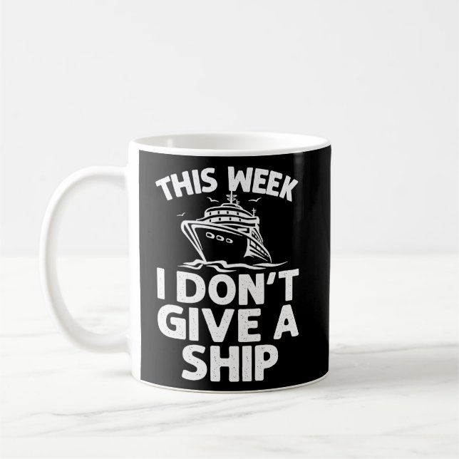 Mug Cruise For Men Women Cruise Ship Cruising (Gauche)