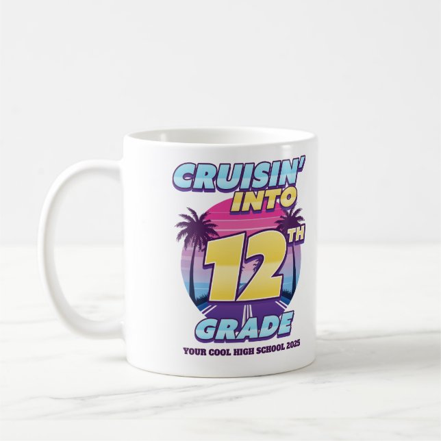 Mug Cruisin’ Back to School 12th Grade (Gauche)