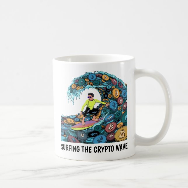 Mug Crypto de surf (Droite)