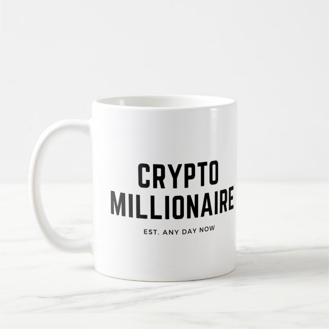 Mug Crypto Millionaire Est N'Importe Quel Jour Mainten (Gauche)