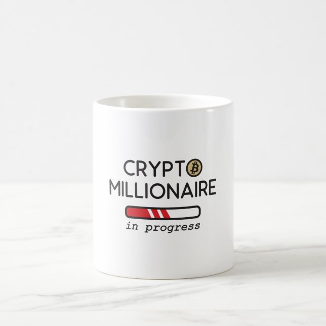 Mug Crypto Millionaire in progress (Centre)