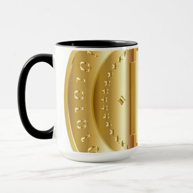 Mug Cryptomonnaie Bitcoin (Gauche)