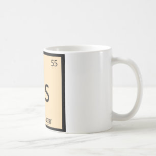 Mug Cs - Chimie du Sucre de Canne Symbole du Tableau P