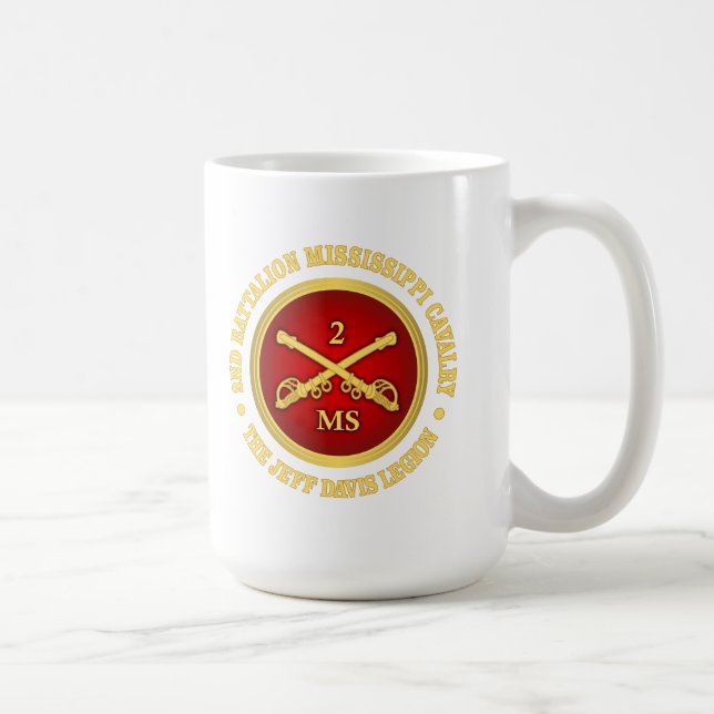 Mug CSC -2e Bataillon Mississippi Cavalerie (Droite)