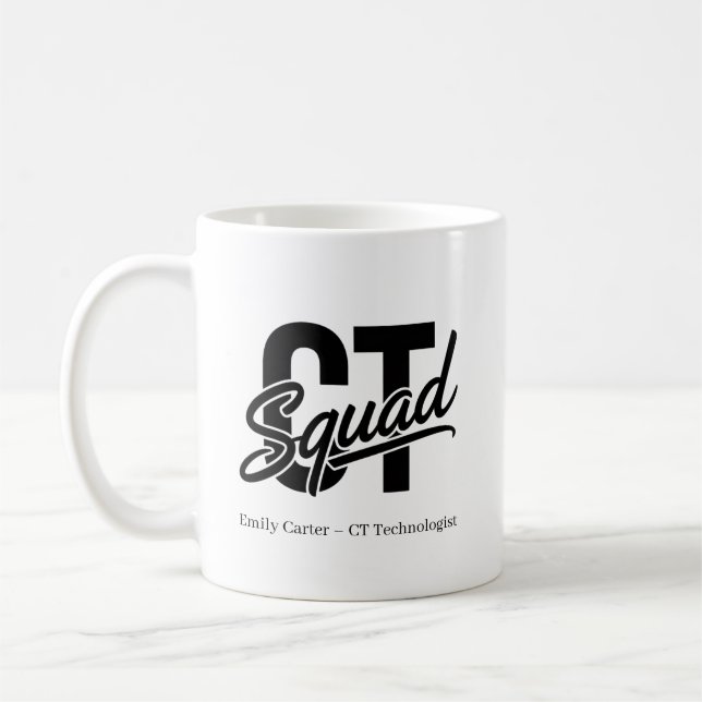 Mug CT Squad – Personalized Name (Gauche)