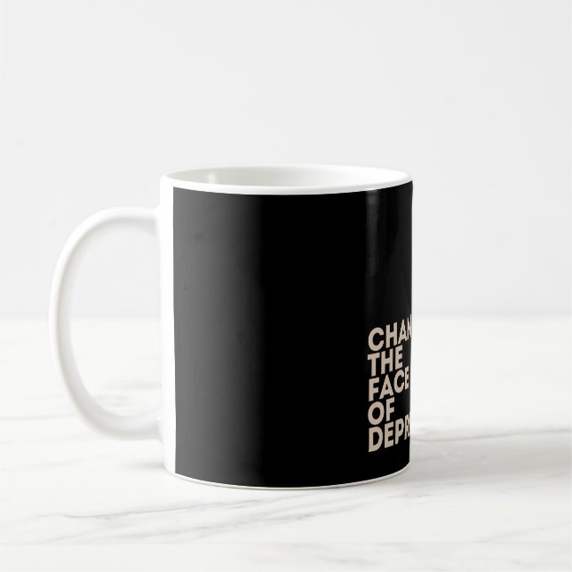 Mug CTFOD Changer le visage de la dépression Neon Blac (Gauche)