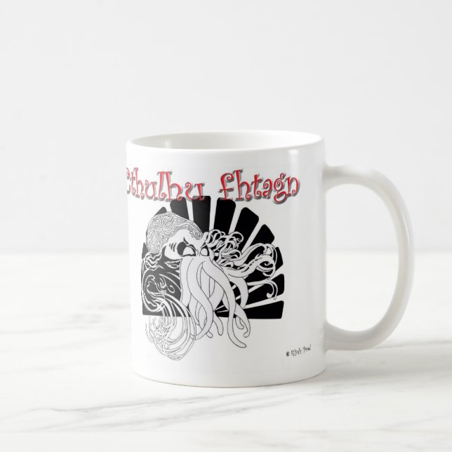 Mug Cthulhu fhtagn (Droite)