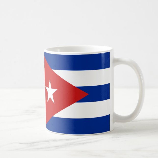 Mug Cuba Drapeau en céramique Musique (Droite)
