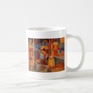 Mug Cubisme Abstrait coloré Klee Temple Gardens