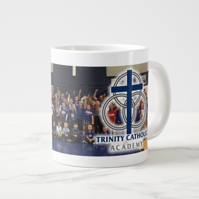 Mug: Cubs Win @ TCA! Large Coffee Mug (Front Right)