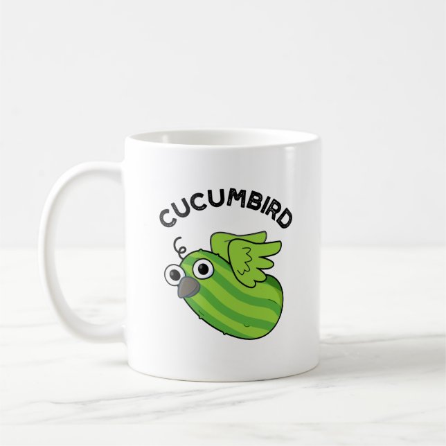 Mug Cucumbird Fundy Veggie Cucumber Pun (Gauche)