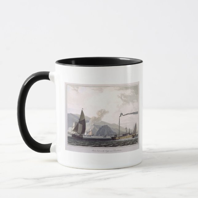 Mug Cuisez le bateau à la vapeur sur le Clyde près de (Gauche)