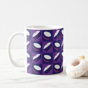 Mug Cuisine à bol à Cuisine bleu violet