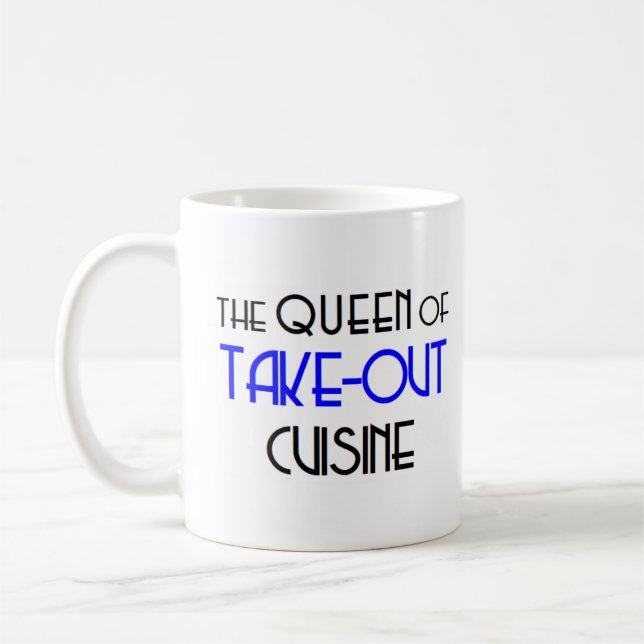 Mug cuisine à emporter reine (Gauche)
