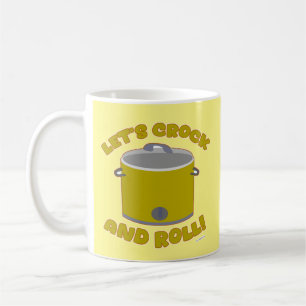 Mug Cuisine Crock Et Roll Moto D'Art Lente Cuisinière