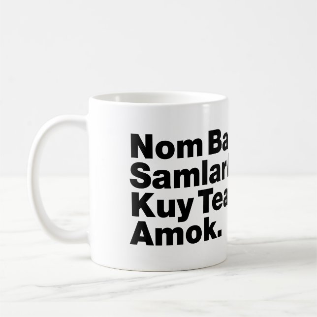 Mug Cuisine de rue Cambodgienne / Khmer (Gauche)