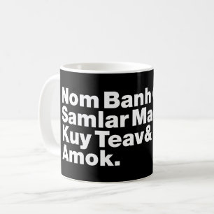 Mug Cuisine de rue Cambodgienne / Khmer