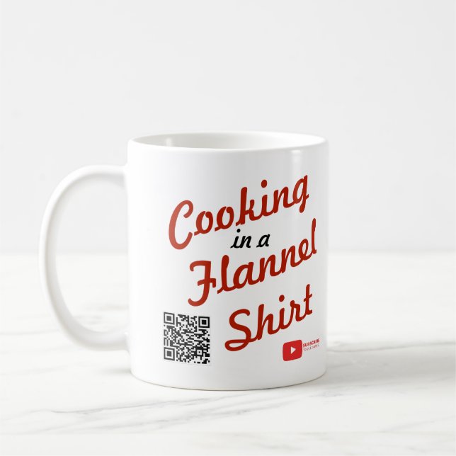 Mug Cuisine en chemise à flanelle (Gauche)