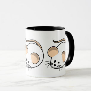 Mug Cuisine White Souris Conception pour animaux de co