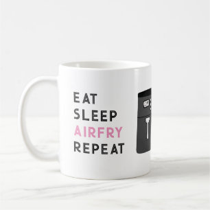 Mug Cuisiniers Mangent Sleep Airfry Répéter