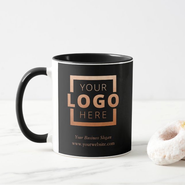 Mug Cuivre de marque du logo promotionnel personnalisé (Avec donut)