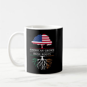 Mug Cultivé en Amérique avec des racines irlandaises -