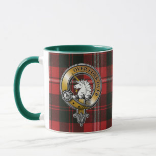 Mug Cunningha Tartan & Badge