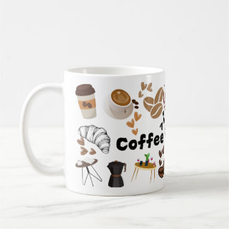 mug , cup , coffee design coffee is my love