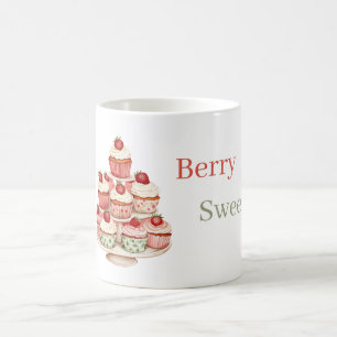 Mug Cupcakes à la crème et aux fraises