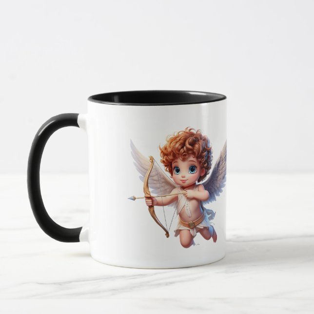 Mug Cupide en vol (Gauche)