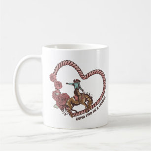 Mug Cupidon Me Trouve Un Cowboy