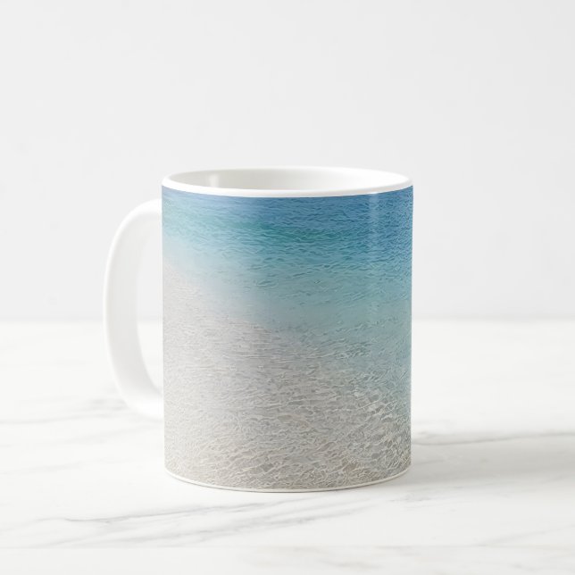 Mug Curaçao mer des Caraïbes (Devant gauche)