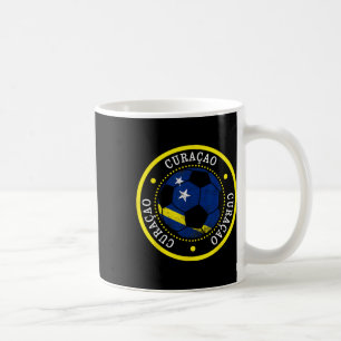 Mug Curacao Soccer Ll,curacao,drapeau De Curacao,curac