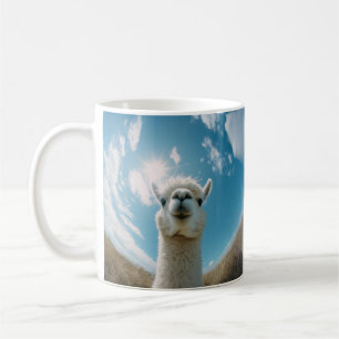 Mug Curieux Alpaca sous le soleil