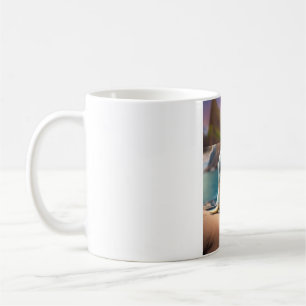 Mug Curieux Chipmunk Collecting Nuts - Inspiré par la 