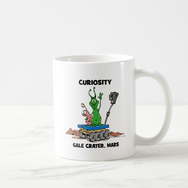 Mug Curiosité de Mars Rover (Droite)